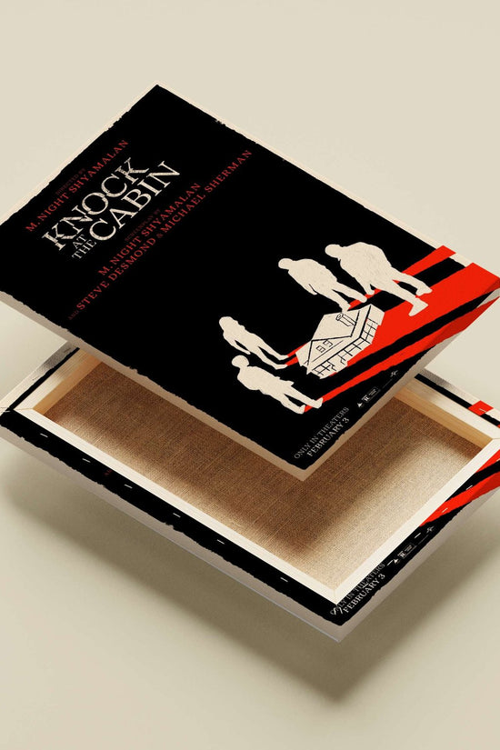 Knock at the Cabin Main Subject: Knock at the Cabin Canvas wall art — Art wall art India | PosterBoizz