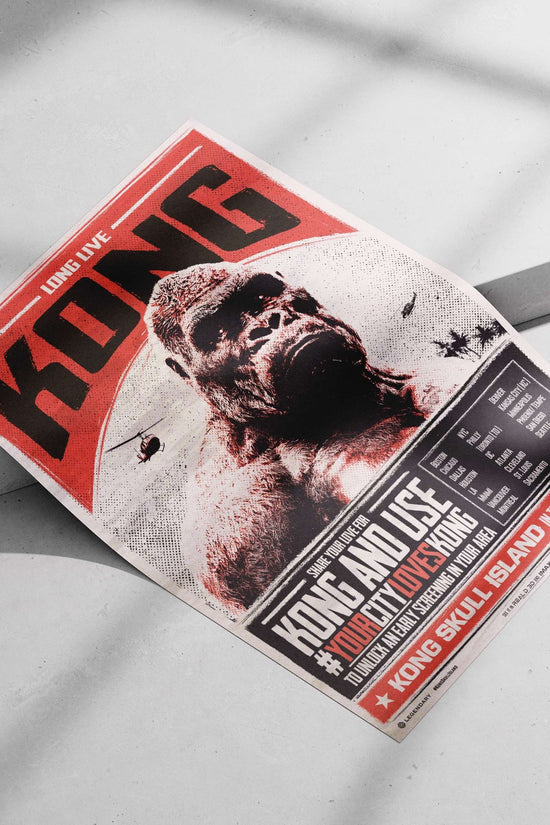 King Kong (from the "Kong: Skull Island" franchise) Main Subject: King Kong (from the "Kong: Skull Island" franchise) Matte
