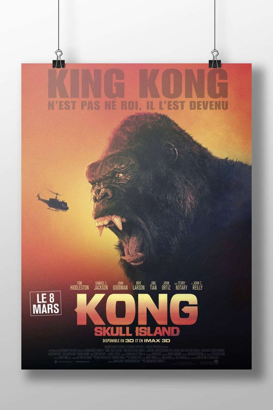 Kong (King Kong), the titular character from the 2017 film "Kong: Skull Island" (part of the King Kong franchise). Main