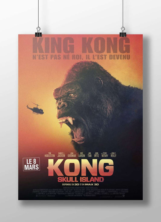 Kong (King Kong), the titular character from the 2017 film "Kong: Skull Island" (part of the King Kong franchise). Main