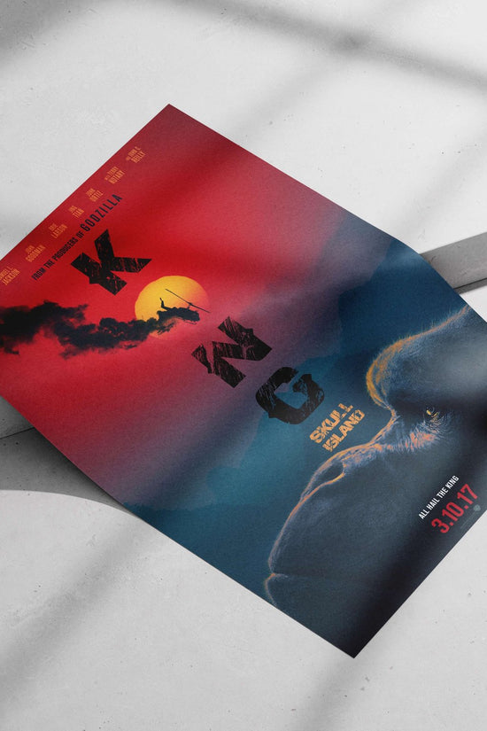 King Kong Main Subject: King Kong Matte poster print — Superhero wall art India | PosterBoizz