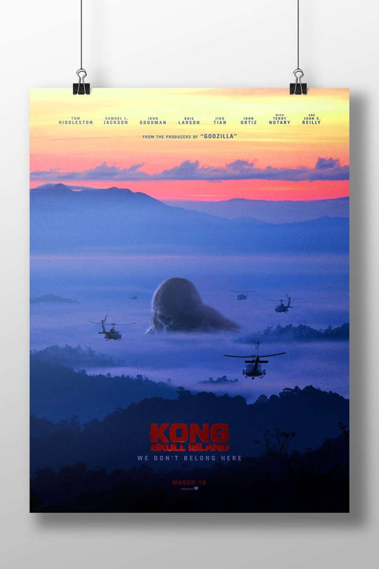 Kong (King Kong franchise character) in "Kong: Skull Island". Main Subject: Kong (King Kong franchise character) in "Kong: