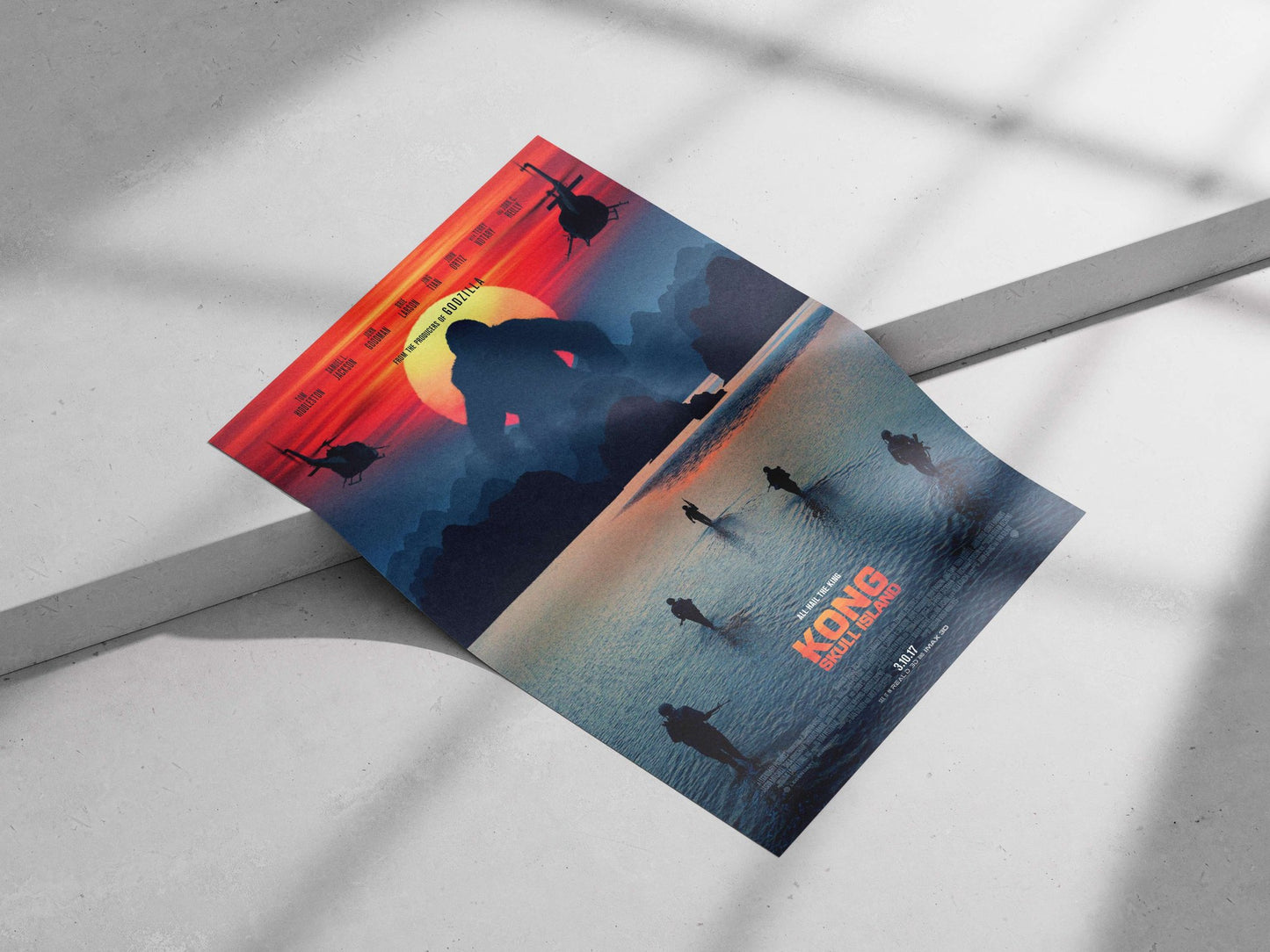 Kong: Skull Island (a King Kong franchise film featuring the deity King Kong). Main Subject: Kong: Skull Island (a King Kong