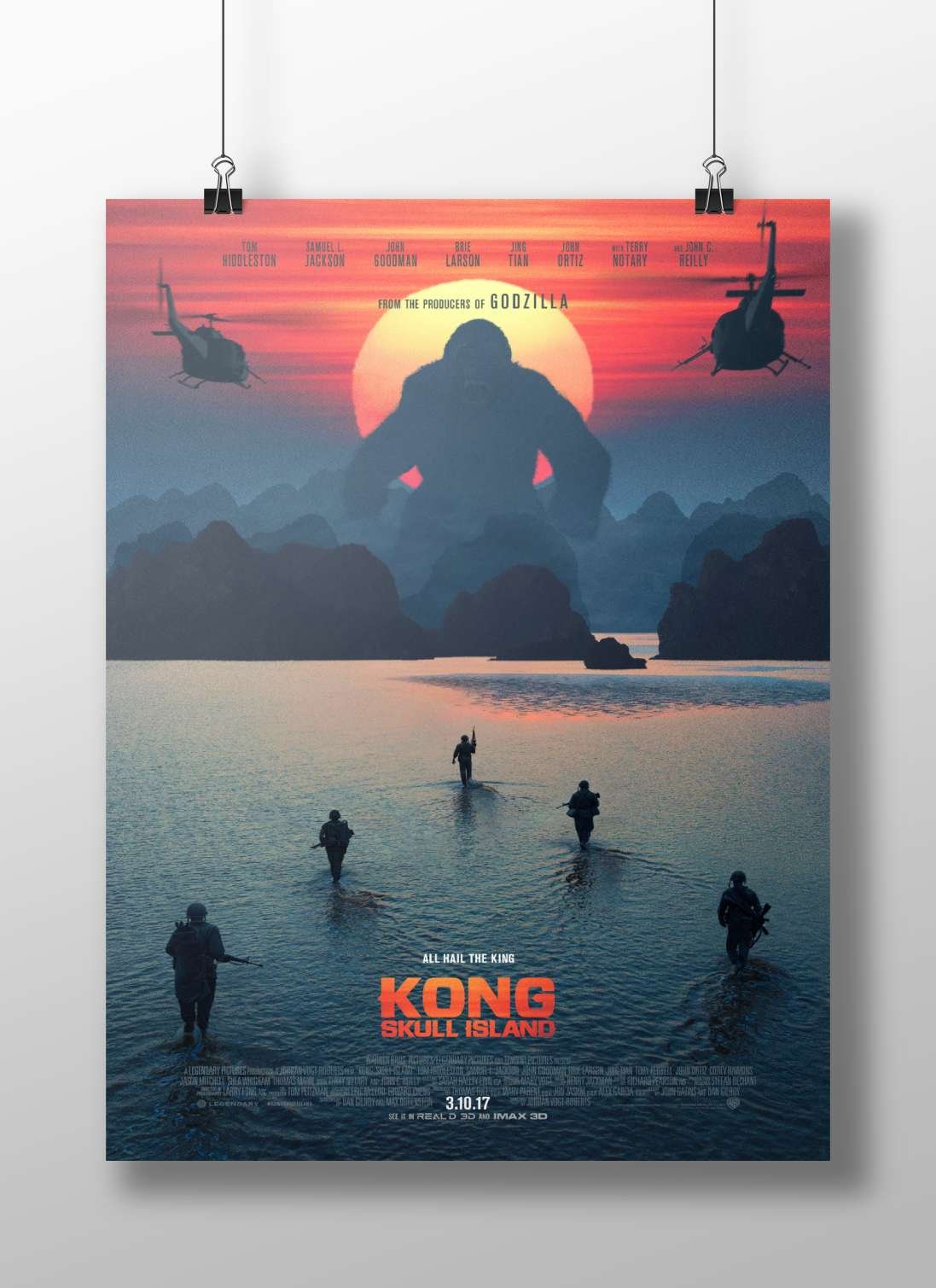Kong: Skull Island (a King Kong franchise film featuring the deity King Kong). Main Subject: Kong: Skull Island (a King Kong