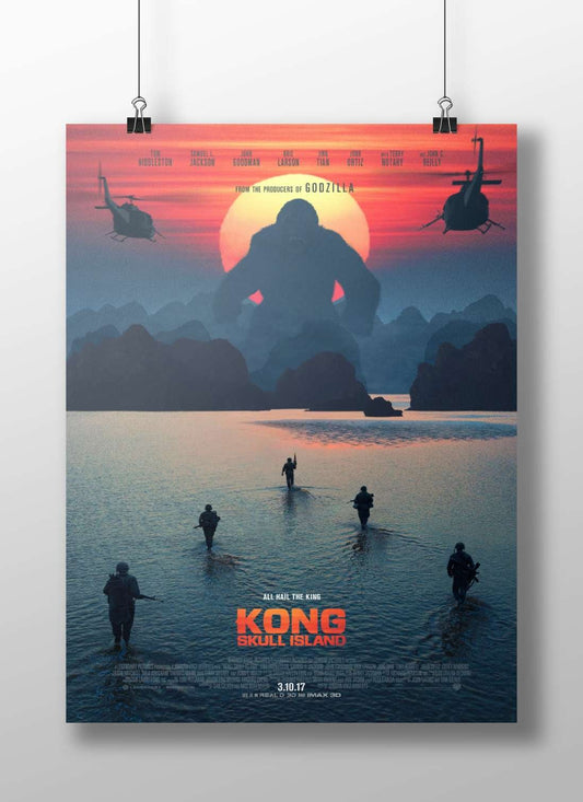 Kong: Skull Island (a King Kong franchise film featuring the deity King Kong). Main Subject: Kong: Skull Island (a King Kong