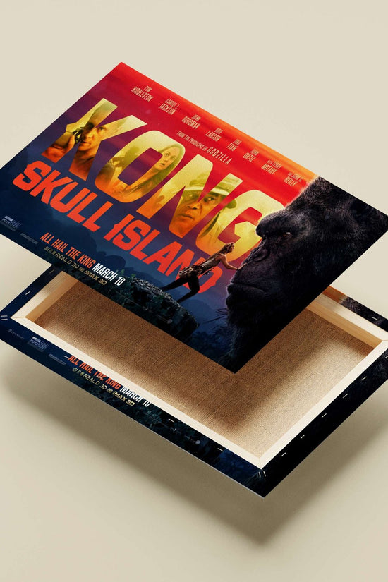 King Kong (franchise) from "Kong: Skull Island" with Godzillaproducers credit. Main Subject: King Kong (franchise) from