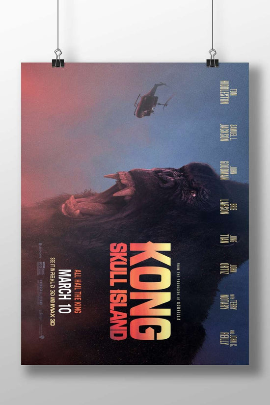 King Kong (from the Kong franchise) Main Subject: King Kong (from the Kong franchise) Matte BoizzBoard rigid print —