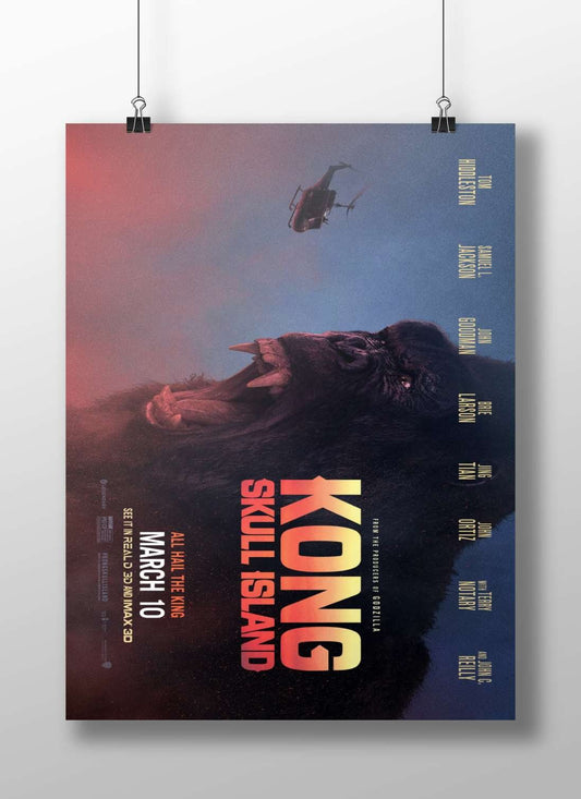 King Kong (from the Kong franchise) Main Subject: King Kong (from the Kong franchise) Matte BoizzBoard rigid print —