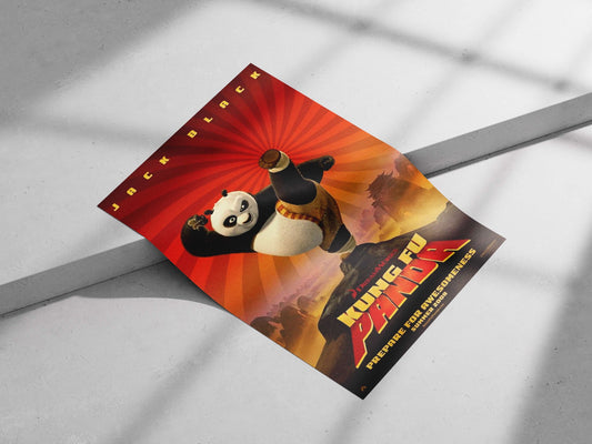Po, the protagonist from the Kung Fu Panda franchise Main Subject: Po, the protagonist from the Kung Fu Panda franchise