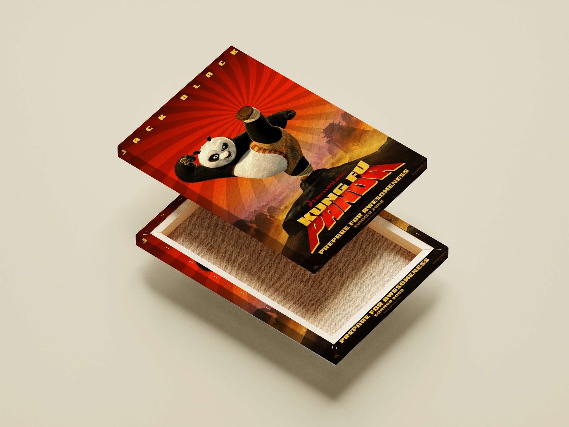 Po, the protagonist from the Kung Fu Panda franchise Main Subject: Po, the protagonist from the Kung Fu Panda franchise