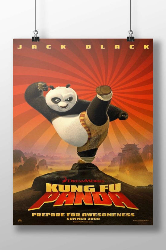 Po, the protagonist from the Kung Fu Panda franchise Main Subject: Po, the protagonist from the Kung Fu Panda franchise