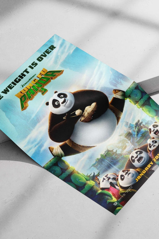 Po from Kung Fu Panda 3 Main Subject: Po from Kung Fu Panda 3 Matte poster print — Anime wall art India | PosterBoizz
