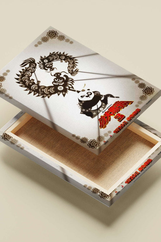 Kung Fu Panda 3 (film) Main Subject: Kung Fu Panda 3 (film) Canvas wall art — Anime wall art India | PosterBoizz