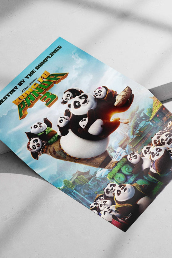 Kung Fu Panda 3 (DreamWorks franchise, specifically the character Po and pandas from the film) Main Subject: Kung Fu Panda 3