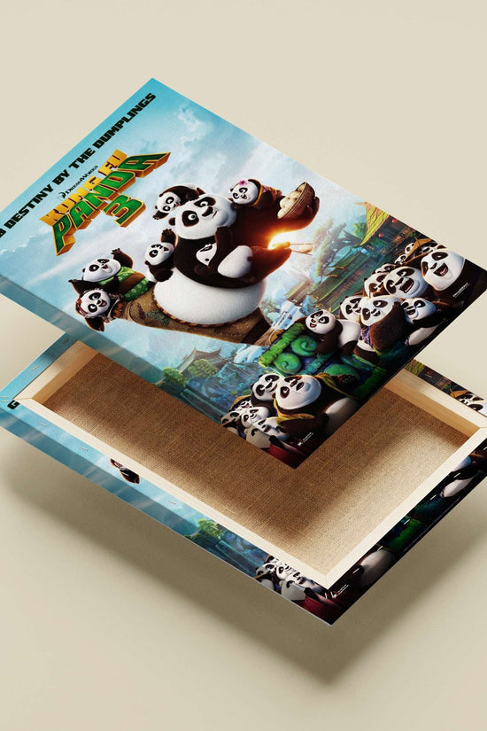 Kung Fu Panda 3 (DreamWorks franchise, specifically the character Po and pandas from the film) Main Subject: Kung Fu Panda 3