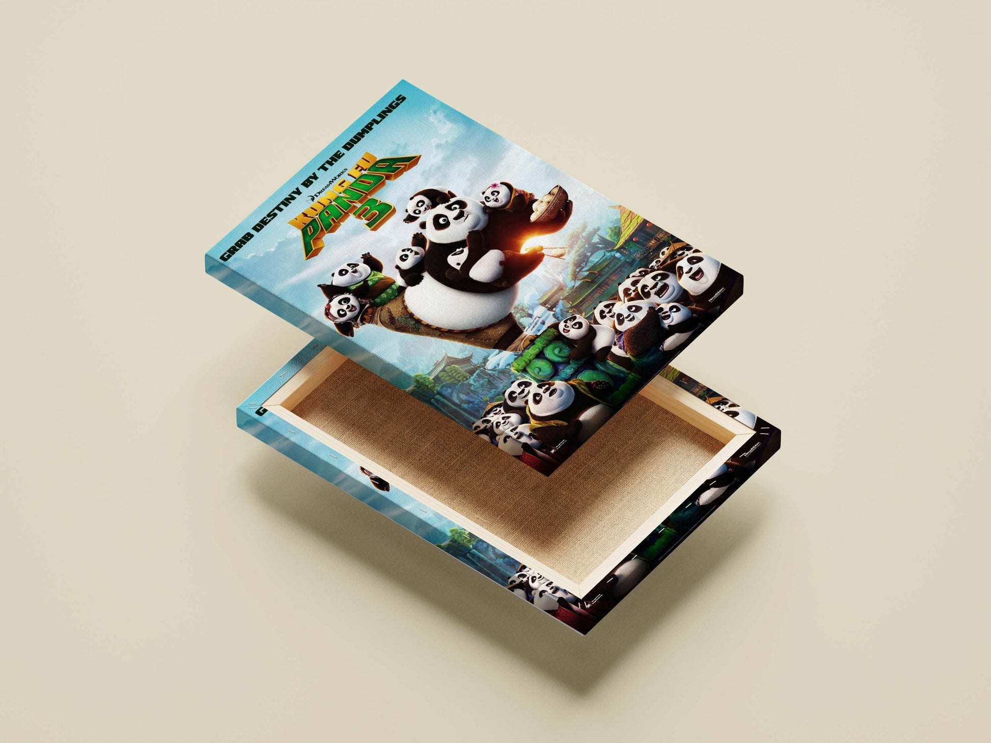 Kung Fu Panda 3 (DreamWorks franchise, specifically the character Po and pandas from the film) Main Subject: Kung Fu Panda 3
