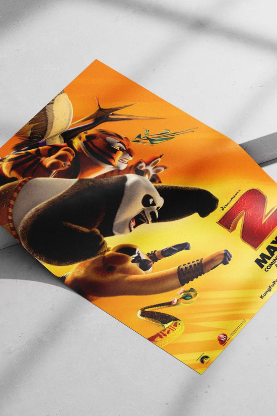 Kung Fu Panda 2 Main Subject: Kung Fu Panda 2 Matte poster print — Anime wall art India | PosterBoizz