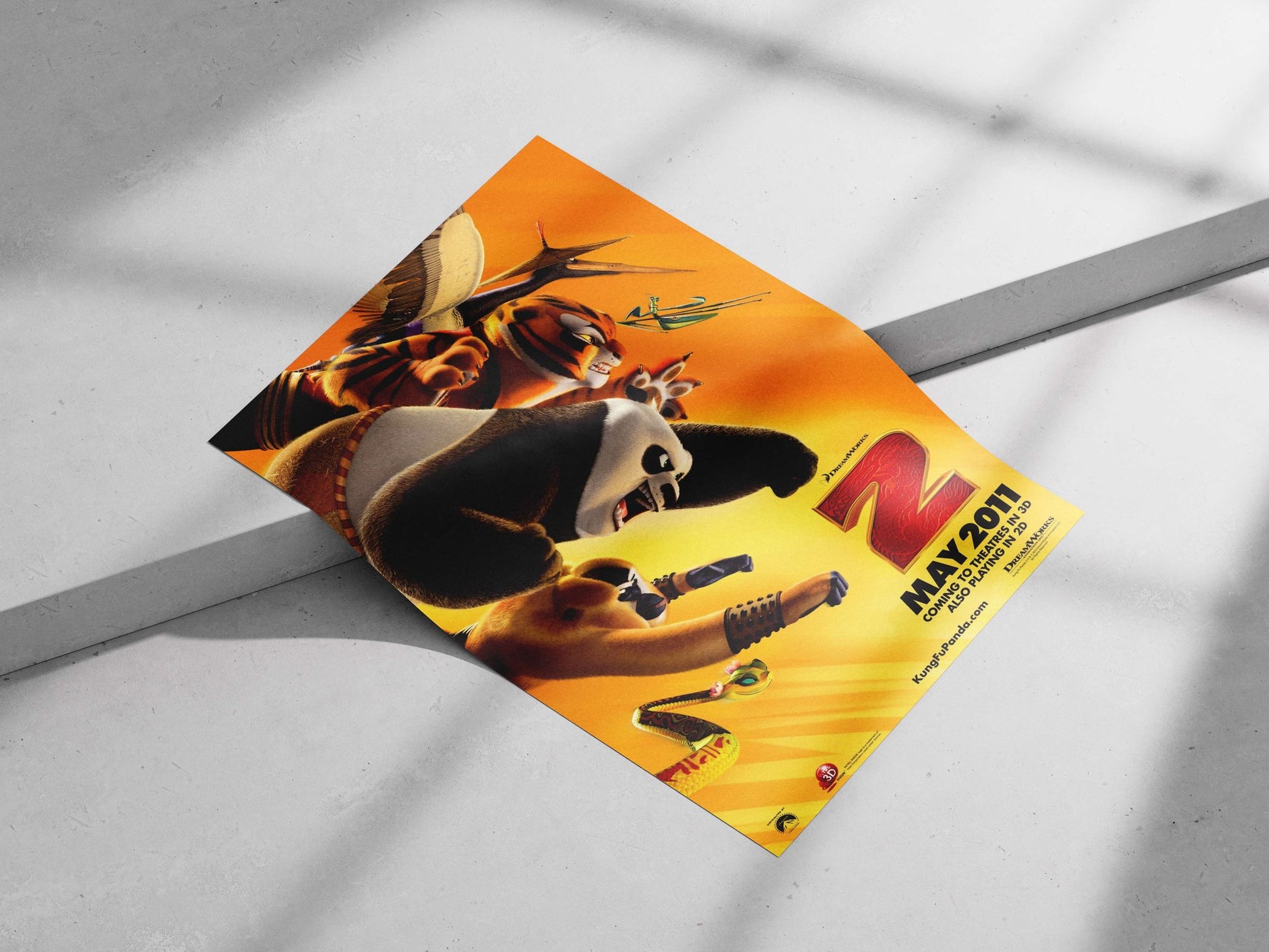 Kung Fu Panda 2 Main Subject: Kung Fu Panda 2 Matte poster print — Anime wall art India | PosterBoizz