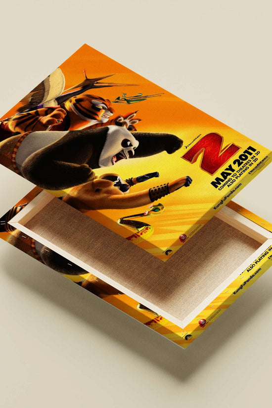 Kung Fu Panda 2 Main Subject: Kung Fu Panda 2 Canvas wall art — Anime wall art India | PosterBoizz