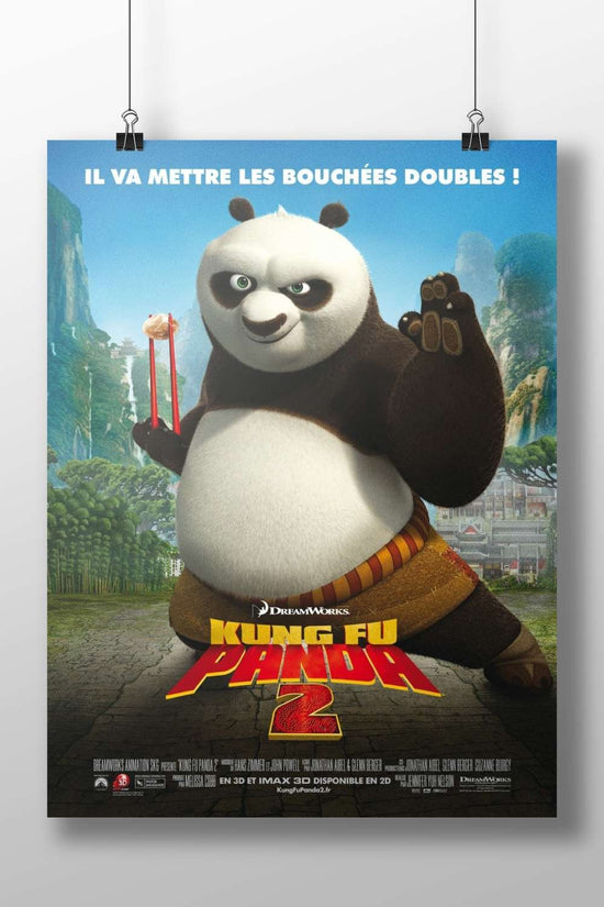Po (the panda), Kung Fu Panda franchise Main Subject: Po (the panda), Kung Fu Panda franchise Matte BoizzBoard rigid print —