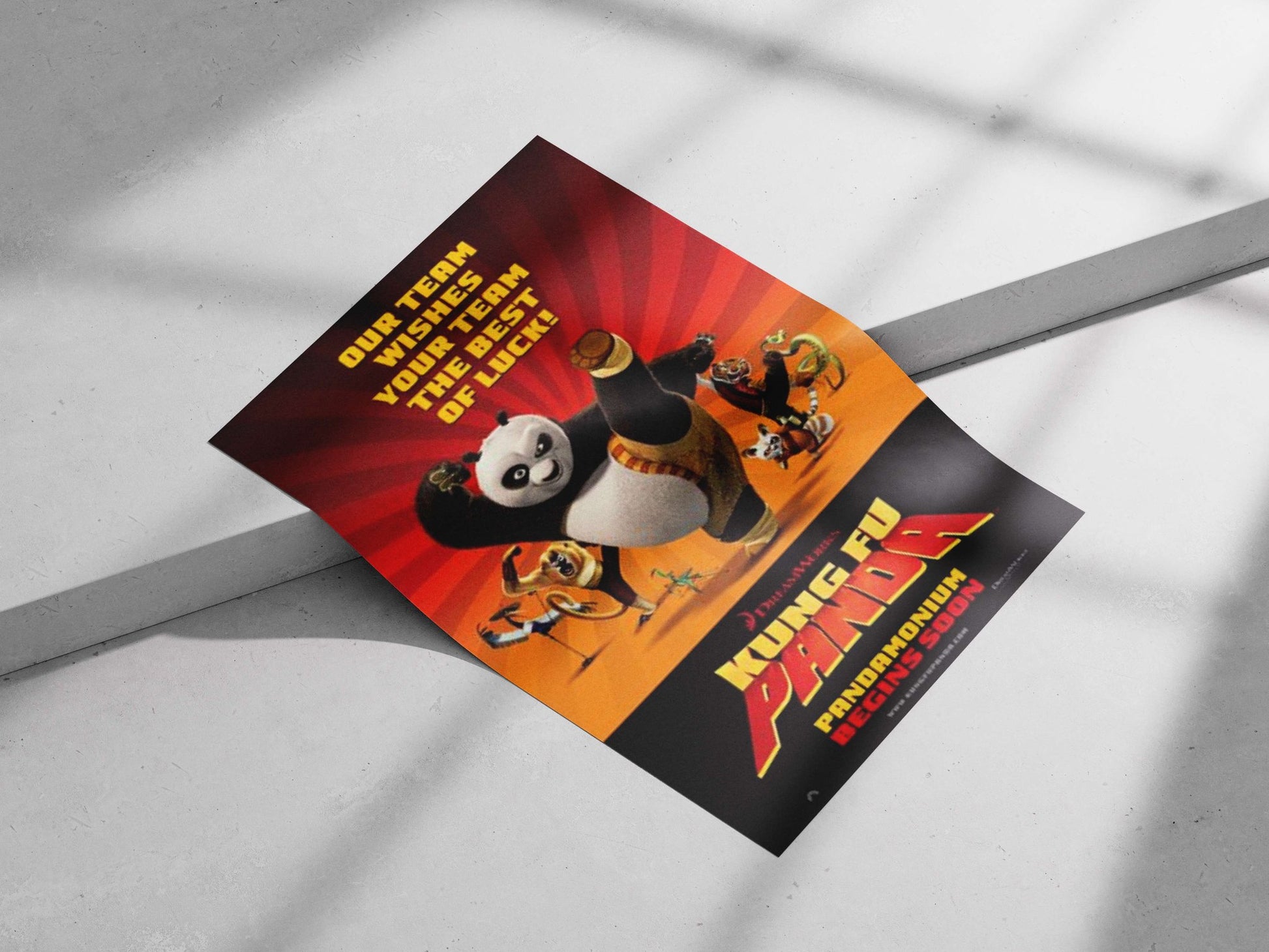 Kung Fu Panda characters (Po, Tai Lung, and others from the franchise) Main Subject: Kung Fu Panda characters (Po, Tai Lung,