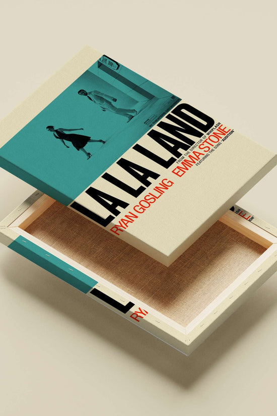 The film "La La Land" featuring Ryan Gosling and Emma Stone Main Subject: The film "La La Land" featuring Ryan Gosling and