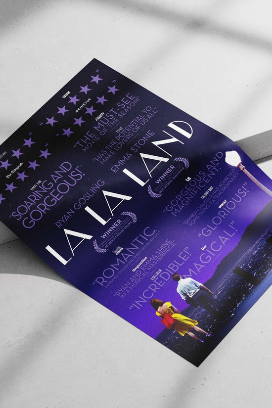 La La Land Main Subject: La La Land Matte poster print — Bollywood wall art India | PosterBoizz
