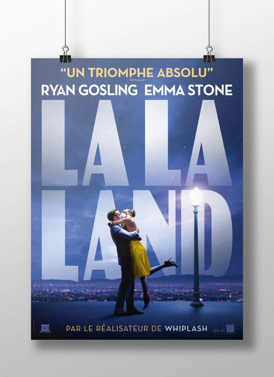 La La Land (film) starring Ryan Gosling and Emma Stone Main Subject: La La Land (film) starring Ryan Gosling and Emma Stone