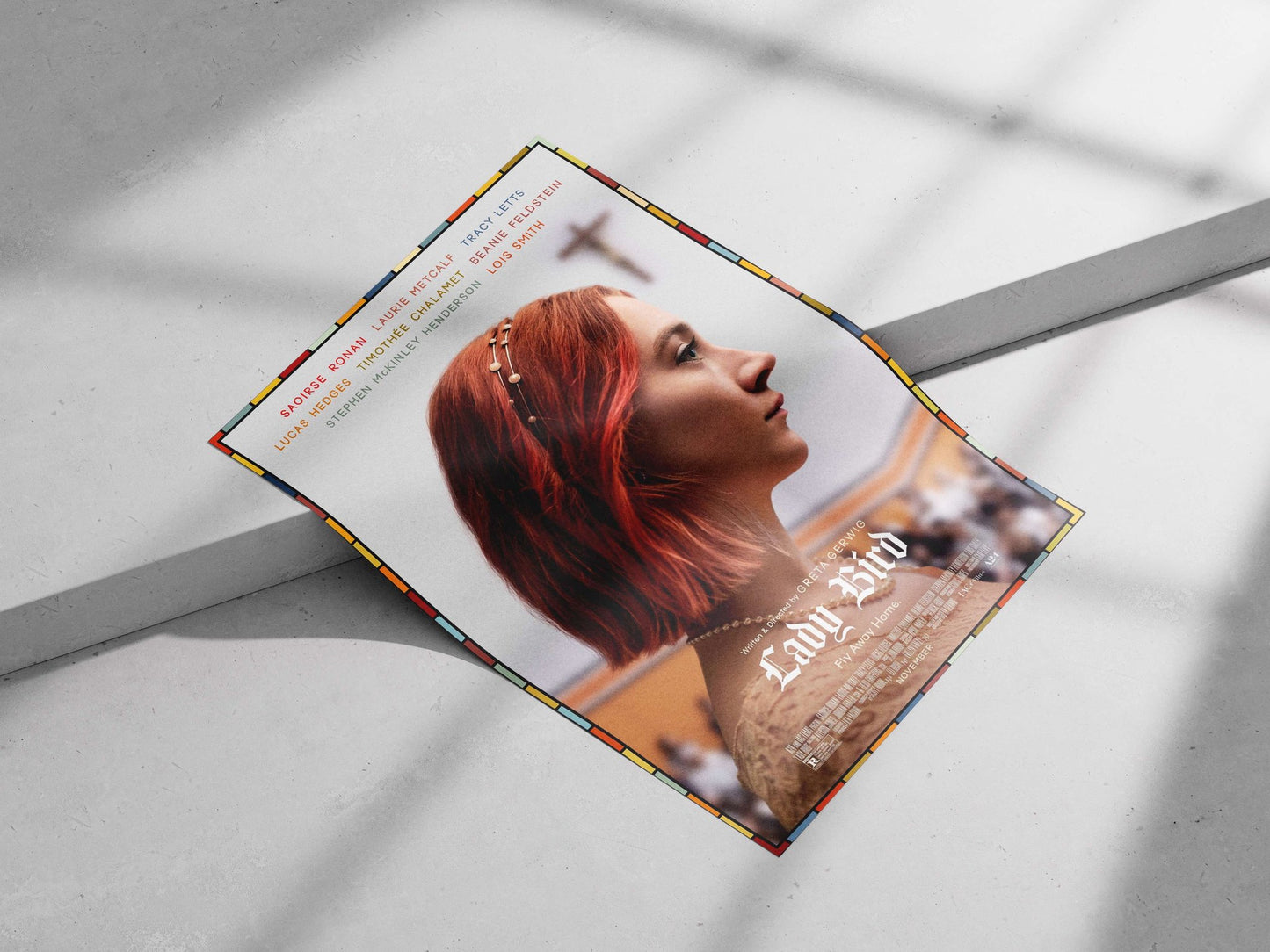Lady Bird (the film) Main Subject: Lady Bird (the film) Matte poster print — Bollywood wall art India | PosterBoizz