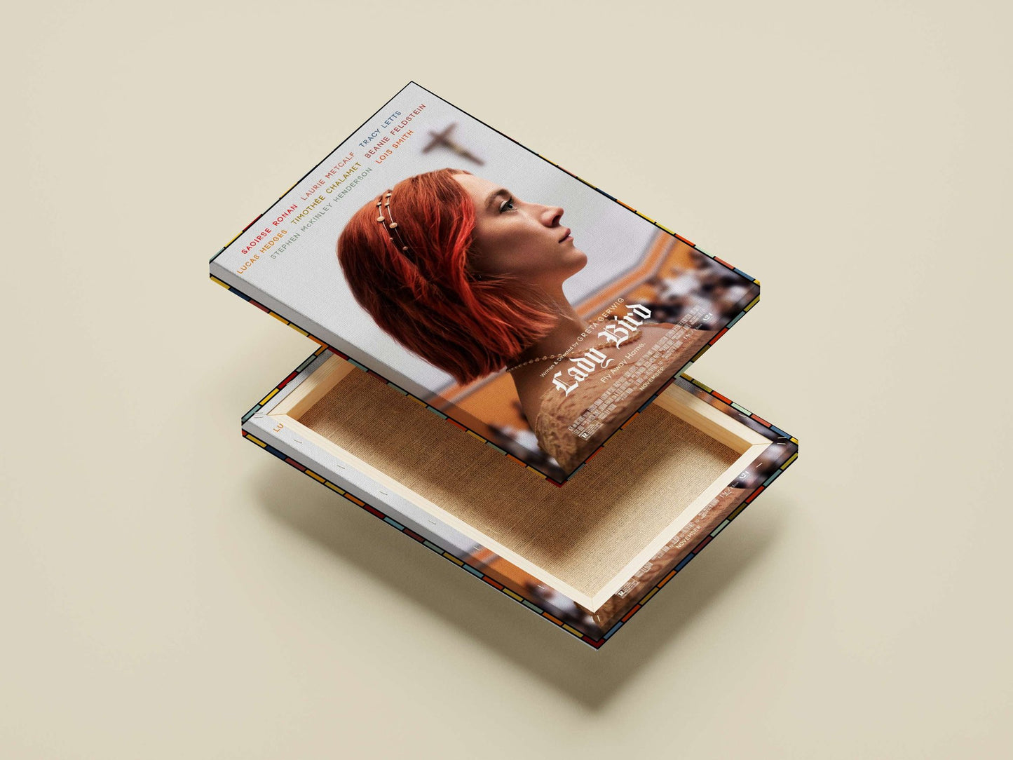 Lady Bird (the film) Main Subject: Lady Bird (the film) Canvas wall art — Bollywood wall art India | PosterBoizz