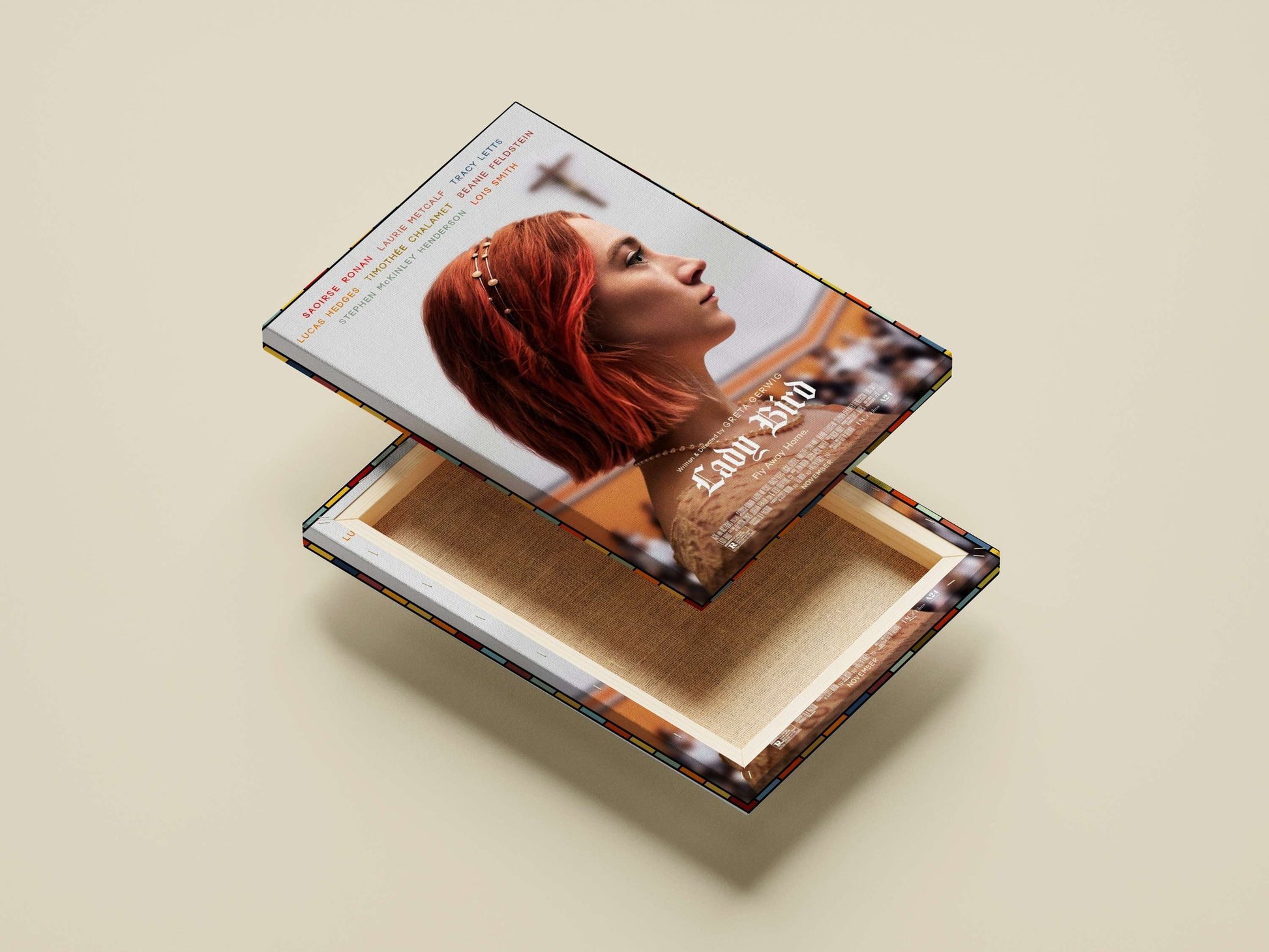 Lady Bird (the film) Main Subject: Lady Bird (the film) Canvas wall art — Bollywood wall art India | PosterBoizz
