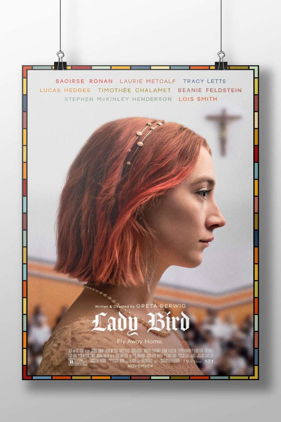 Lady Bird (the film) Main Subject: Lady Bird (the film) Matte BoizzBoard rigid print — Bollywood wall art India | PosterBoizz