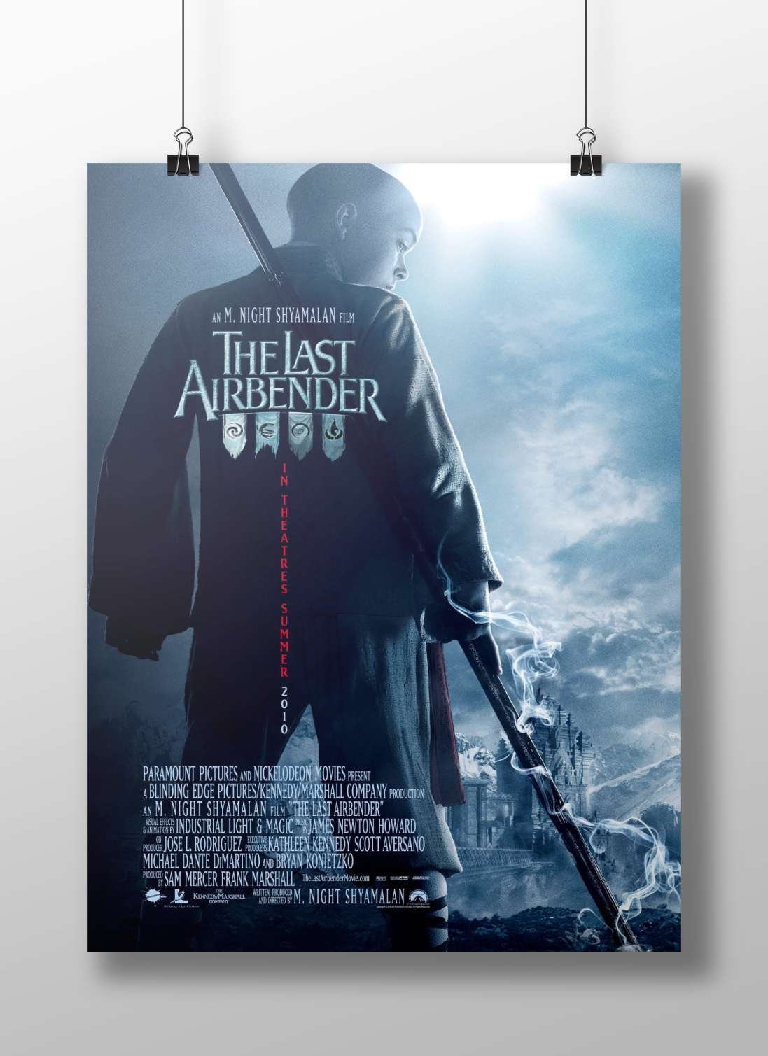 The Last Airbender (film) from the Avatar: The Last Airbender franchise, directed by M. Night Shyamalan Main Subject: The