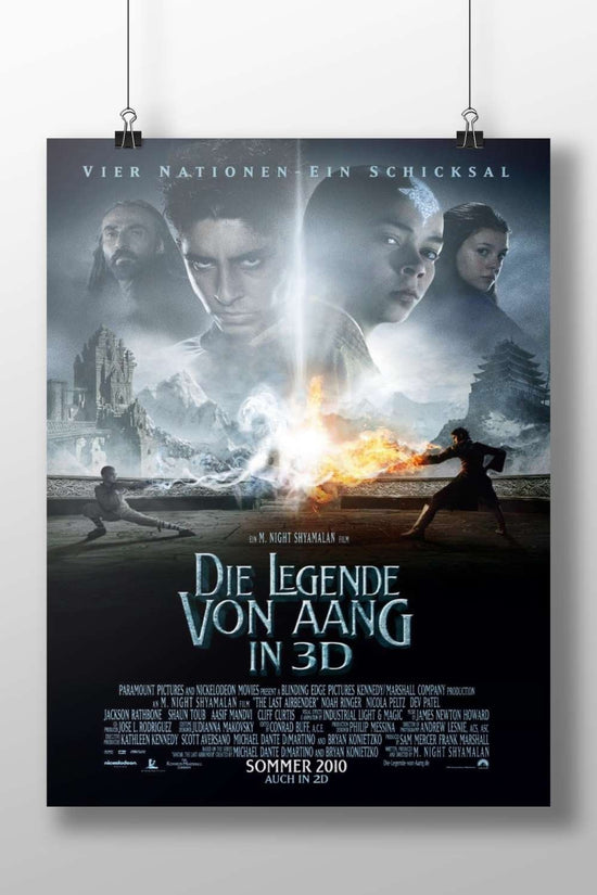 The Last Airbender (2010 film) based on the Avatar franchise, featuring Aang. Main Subject: The Last Airbender (2010 film)