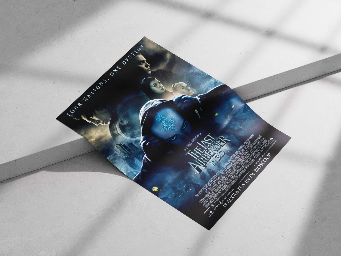 The Last Airbender (Avatar franchise film) Main Subject: The Last Airbender (Avatar franchise film) Matte poster print —