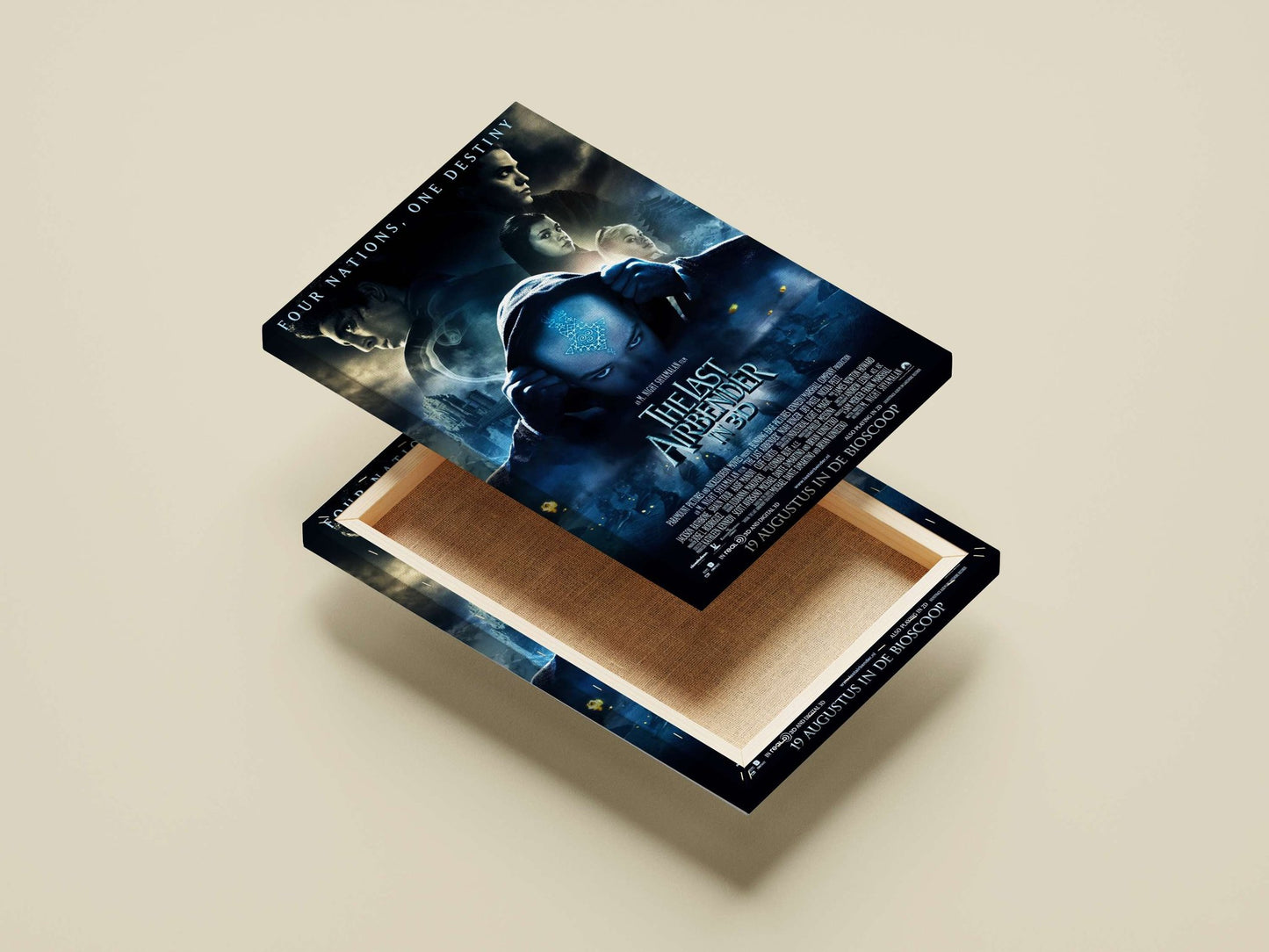 The Last Airbender (Avatar franchise film) Main Subject: The Last Airbender (Avatar franchise film) Canvas wall art — Anime