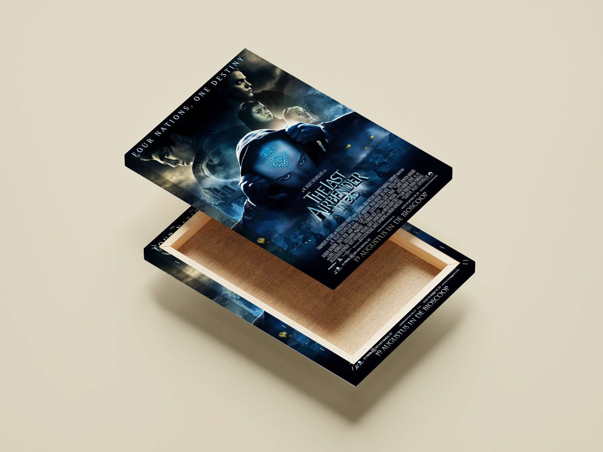 The Last Airbender (Avatar franchise film) Main Subject: The Last Airbender (Avatar franchise film) Canvas wall art — Anime