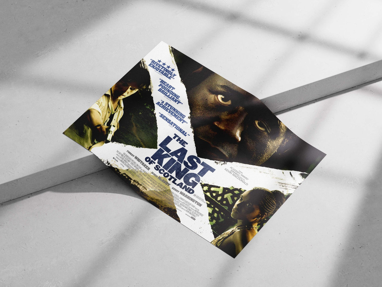The Last King of Scotland Main Subject: The Last King of Scotland Matte poster print — Bollywood wall art India | PosterBoizz