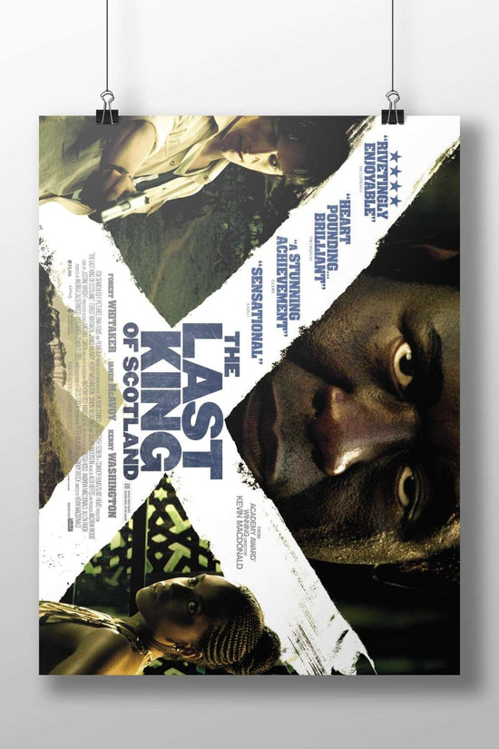 The Last King of Scotland Main Subject: The Last King of Scotland Matte BoizzBoard rigid print — Bollywood wall art India |