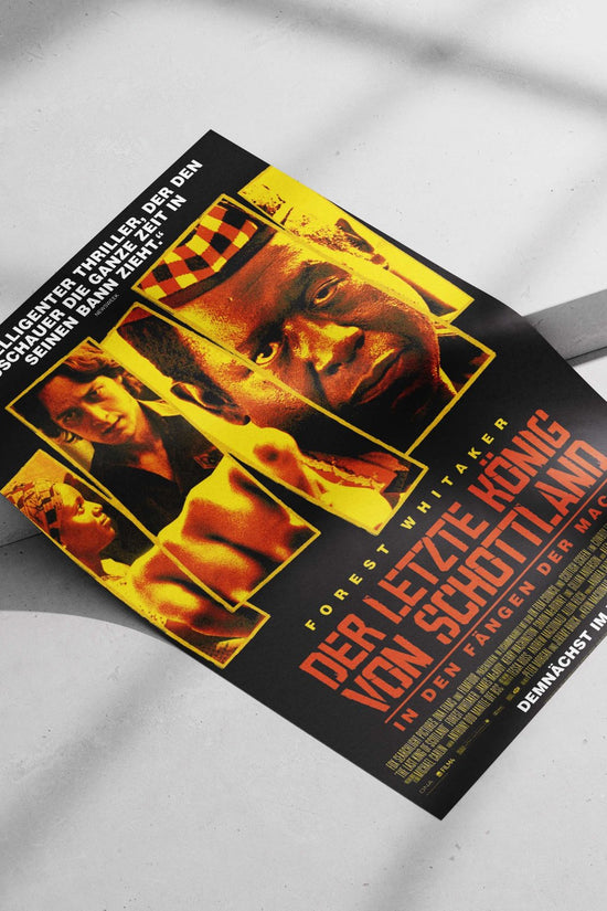 The Last King of Scotland (film) Main Subject: The Last King of Scotland (film) Matte poster print — Bollywood wall art