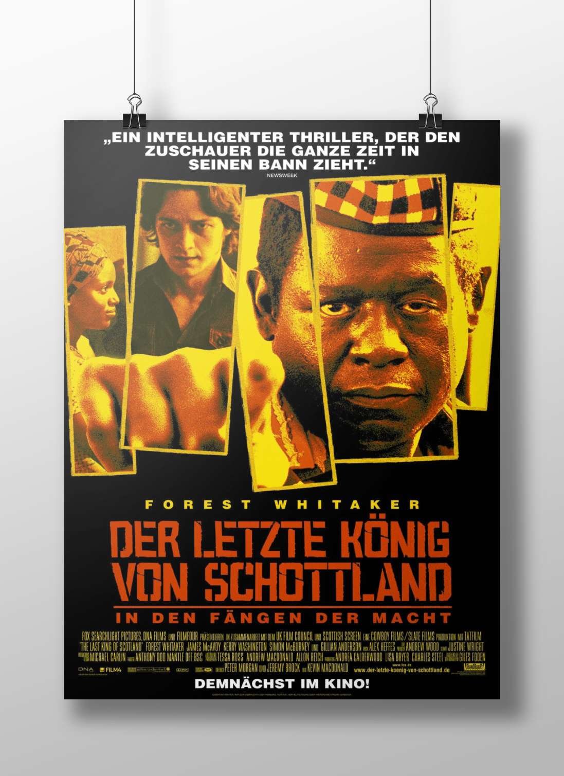 The Last King of Scotland (film) Main Subject: The Last King of Scotland (film) Matte BoizzBoard rigid print — Bollywood