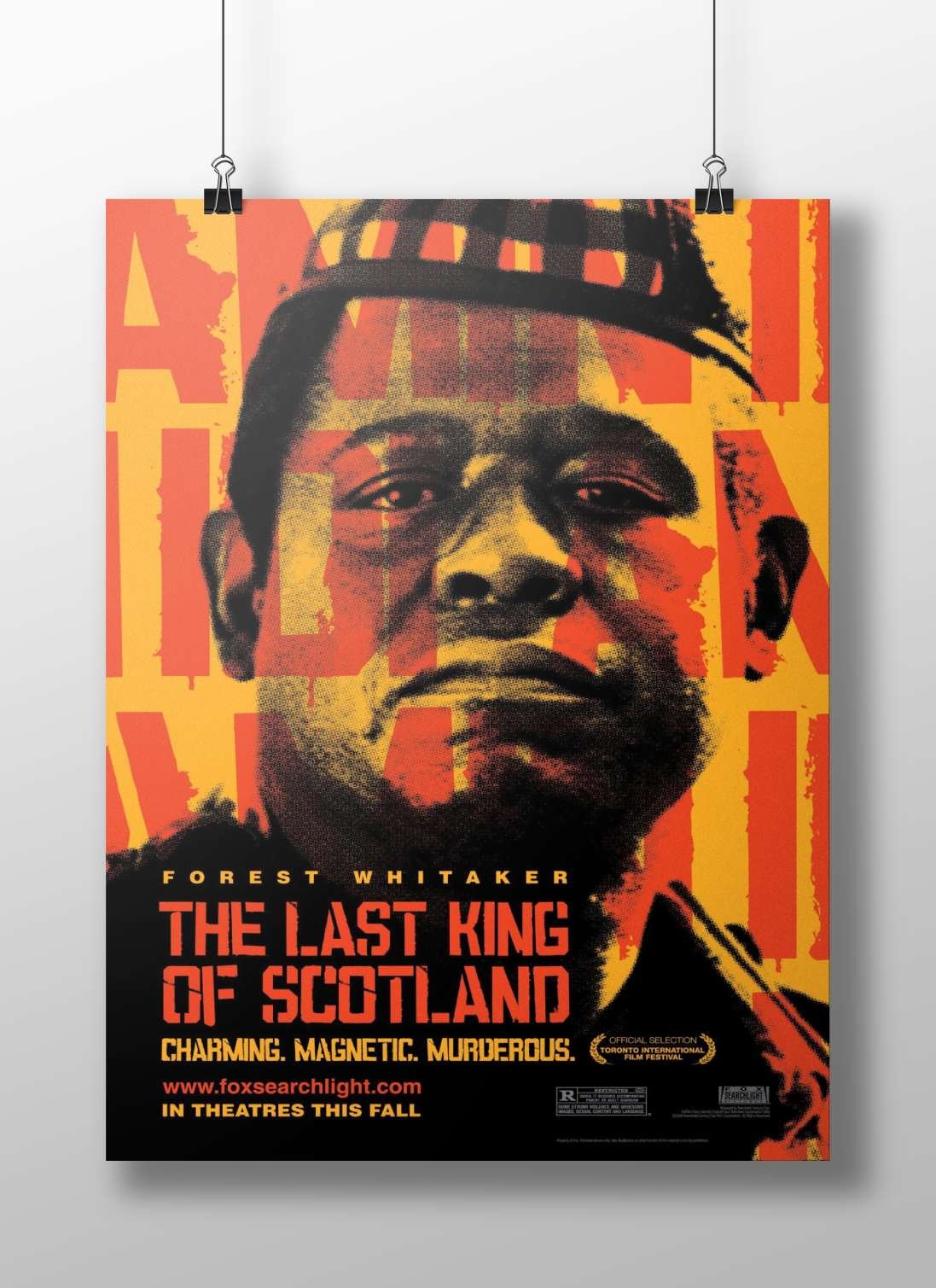 The Last King of Scotland (film) Main Subject: The Last King of Scotland (film) Matte BoizzBoard rigid print — Bollywood