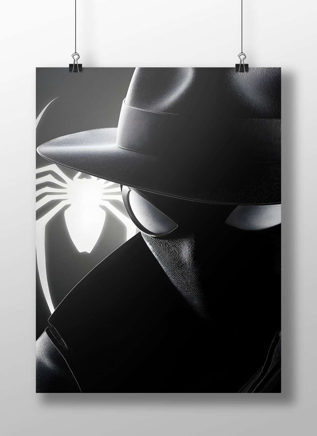 Spider-Man (Marvel Comics character) Main Subject: Spider-Man (Marvel Comics character) Matte BoizzBoard rigid print —