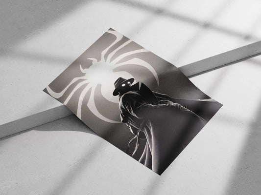 SCP-096 (from the SCP Foundation franchise) Main Subject: SCP-096 (from the SCP Foundation franchise) Matte poster print —