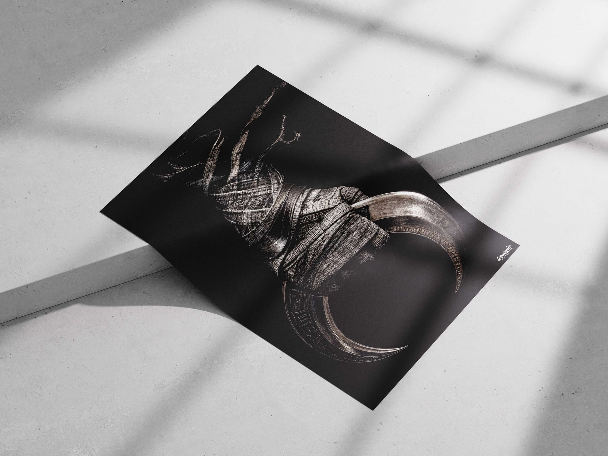 Mummy's Hand Main Subject: Mummy's Hand Matte poster print — Art wall art India | PosterBoizz