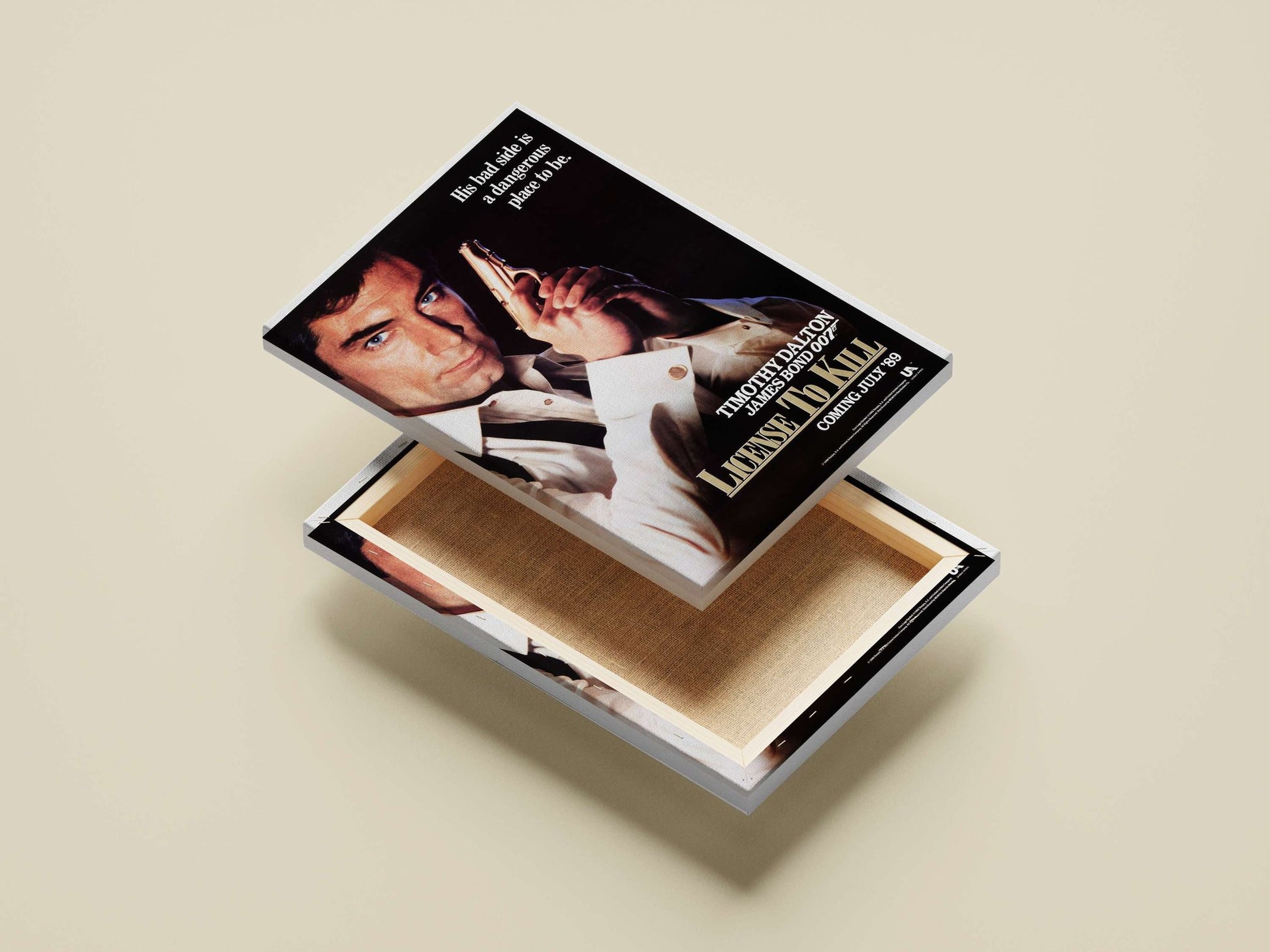 Timothy Dalton as James Bond 007 in License to Kill (1989) Main Subject: Timothy Dalton as James Bond 007 in License to Kill