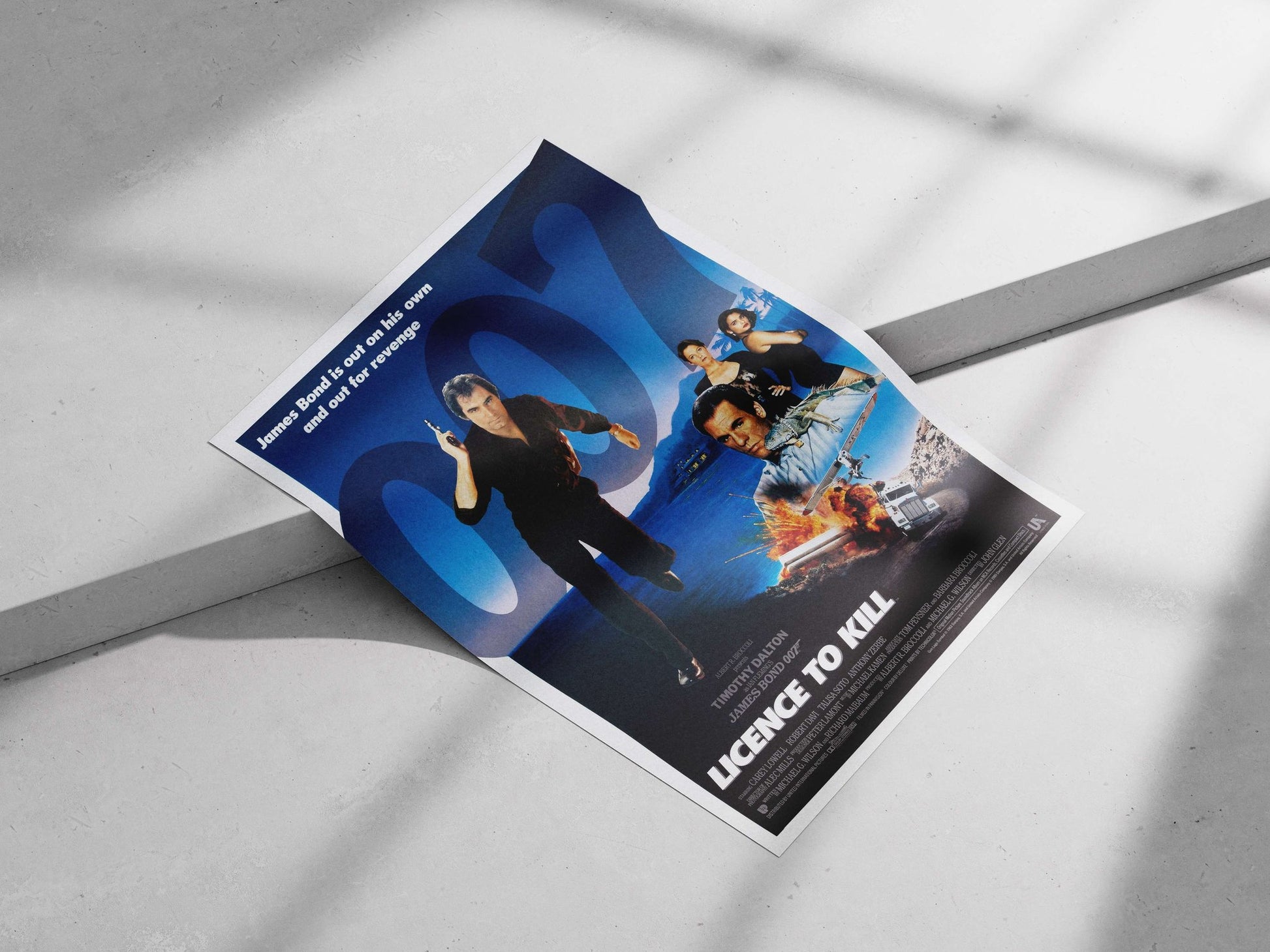 James Bond franchise (specifically "Licence to Kill" starring Timothy Dalton) Main Subject: James Bond franchise