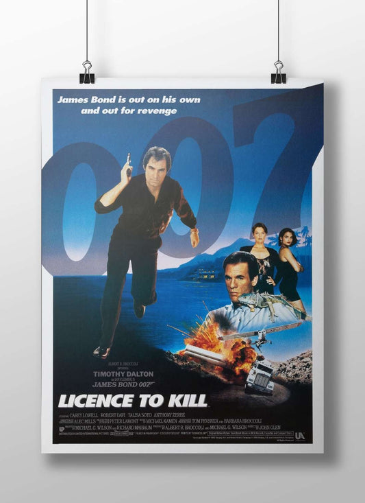 James Bond franchise (specifically "Licence to Kill" starring Timothy Dalton) Main Subject: James Bond franchise