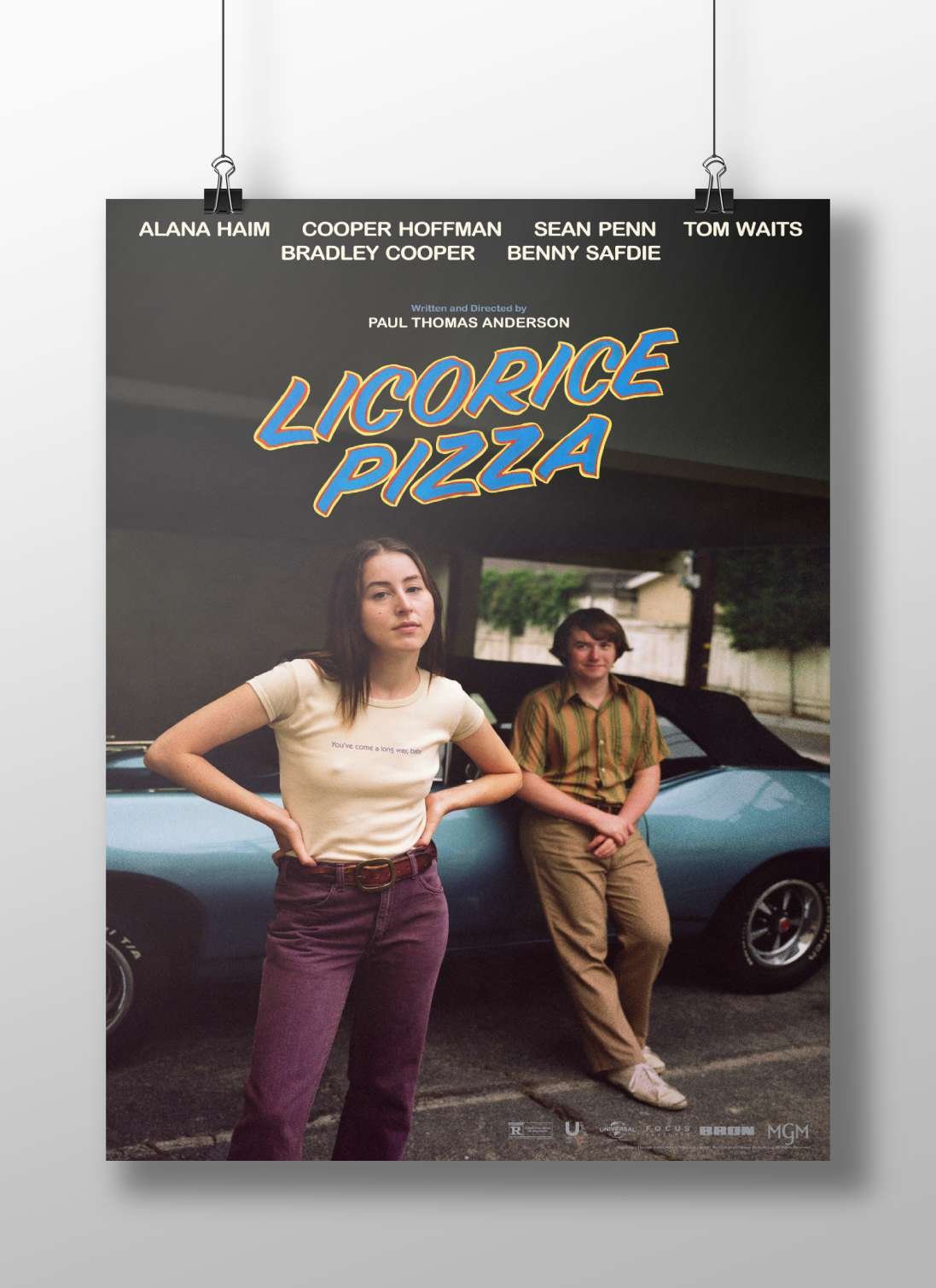 The film "Licorice Pizza" directed by Paul Thomas Anderson. Main Subject: The film "Licorice Pizza" directed by Paul Thomas