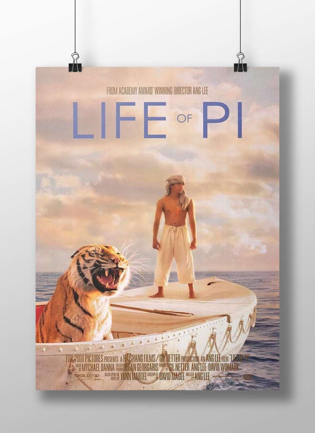 Life of Pi franchise Main Subject: Life of Pi franchise Matte BoizzBoard rigid print — Bollywood wall art India | PosterBoizz